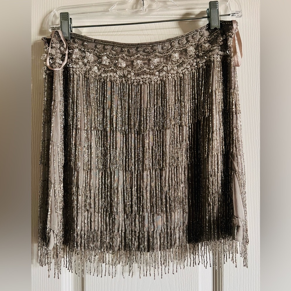 Haute Hippie beaded skirt RARE size XS